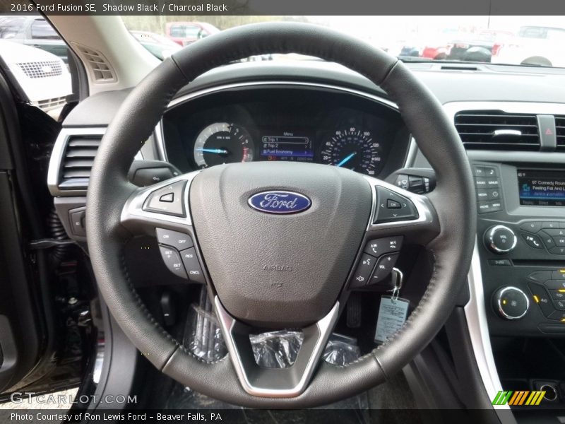 Shadow Black / Charcoal Black 2016 Ford Fusion SE