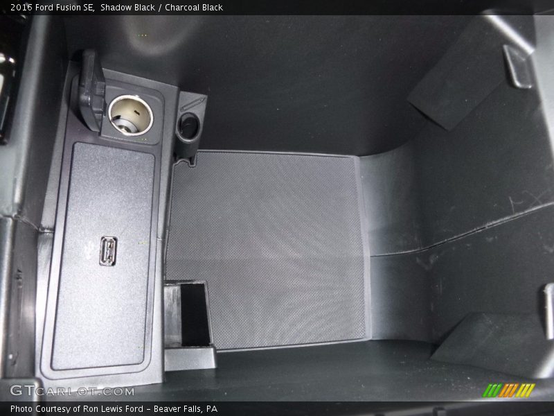 Shadow Black / Charcoal Black 2016 Ford Fusion SE