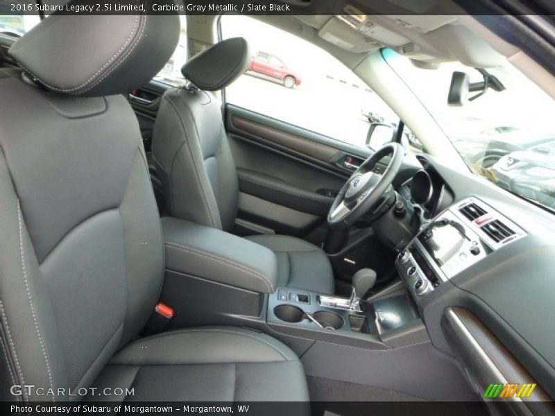 Carbide Gray Metallic / Slate Black 2016 Subaru Legacy 2.5i Limited