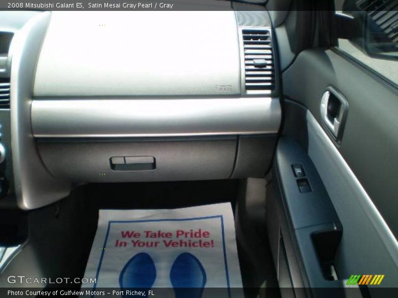 Satin Mesai Gray Pearl / Gray 2008 Mitsubishi Galant ES