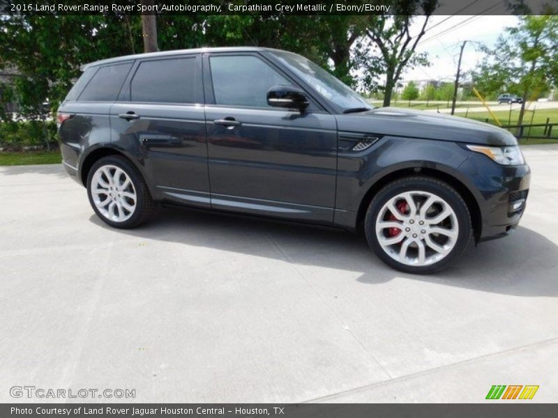 Carpathian Grey Metallic / Ebony/Ebony 2016 Land Rover Range Rover Sport Autobiography