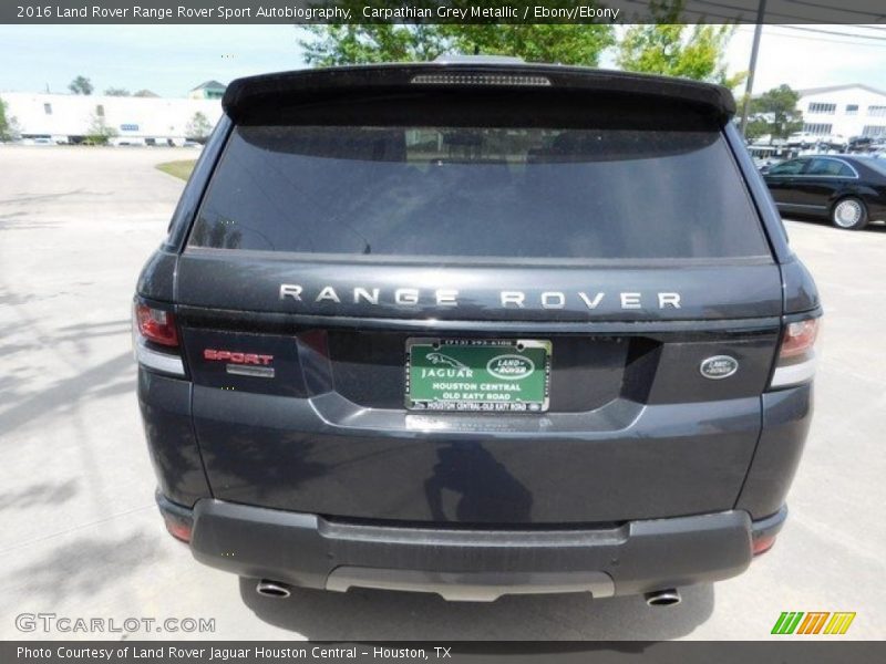 Carpathian Grey Metallic / Ebony/Ebony 2016 Land Rover Range Rover Sport Autobiography