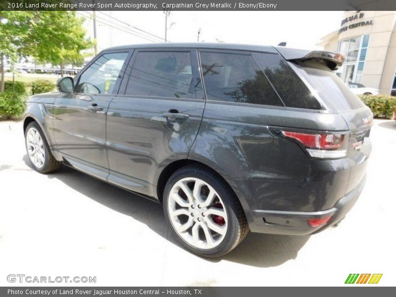 Carpathian Grey Metallic / Ebony/Ebony 2016 Land Rover Range Rover Sport Autobiography