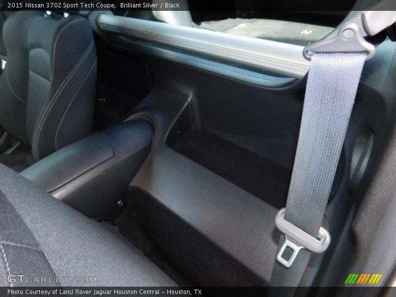 Brilliant Silver / Black 2015 Nissan 370Z Sport Tech Coupe