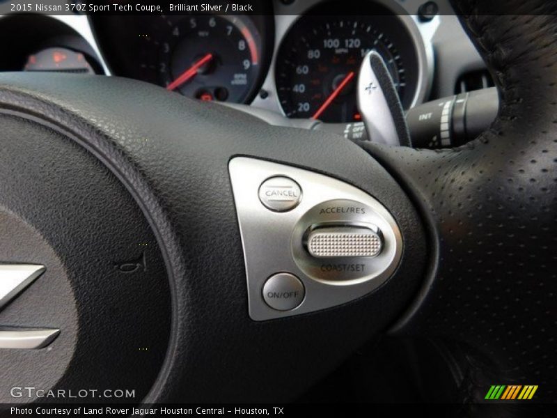 Controls of 2015 370Z Sport Tech Coupe