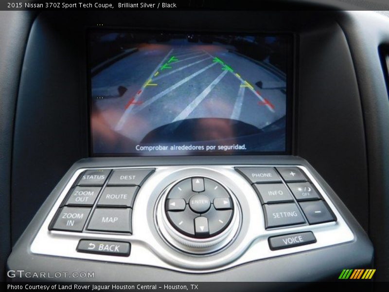 Controls of 2015 370Z Sport Tech Coupe