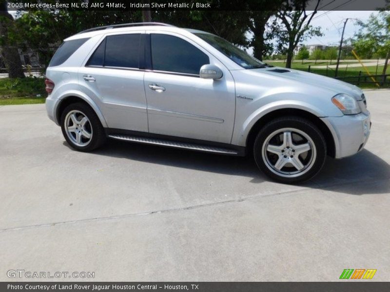 Iridium Silver Metallic / Black 2008 Mercedes-Benz ML 63 AMG 4Matic
