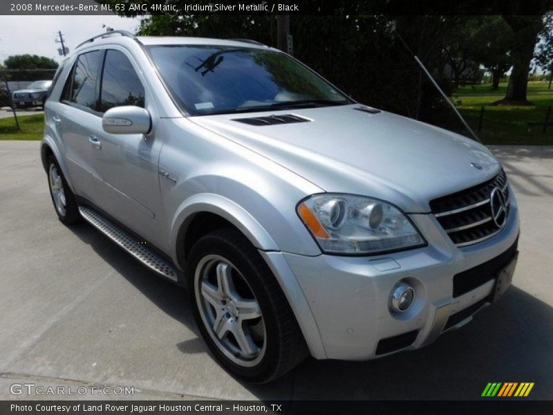 Iridium Silver Metallic / Black 2008 Mercedes-Benz ML 63 AMG 4Matic