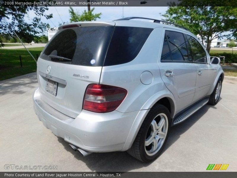 Iridium Silver Metallic / Black 2008 Mercedes-Benz ML 63 AMG 4Matic