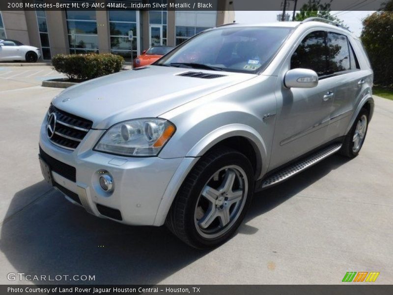 Iridium Silver Metallic / Black 2008 Mercedes-Benz ML 63 AMG 4Matic