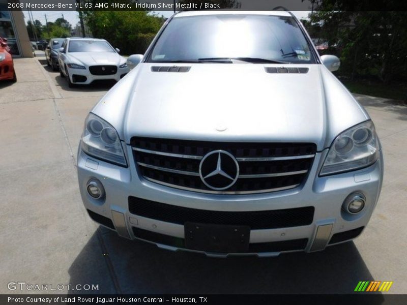 Iridium Silver Metallic / Black 2008 Mercedes-Benz ML 63 AMG 4Matic