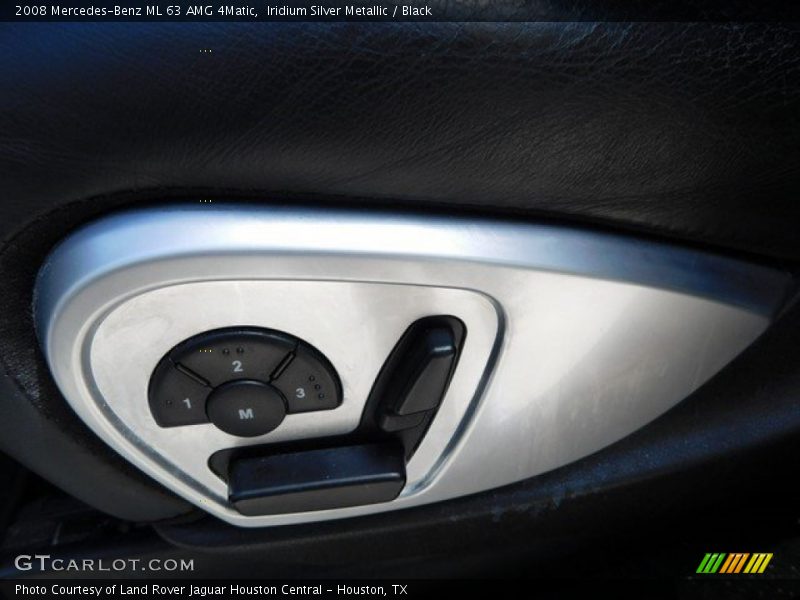 Iridium Silver Metallic / Black 2008 Mercedes-Benz ML 63 AMG 4Matic