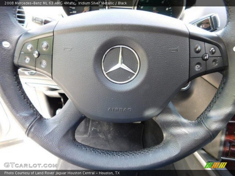 Iridium Silver Metallic / Black 2008 Mercedes-Benz ML 63 AMG 4Matic