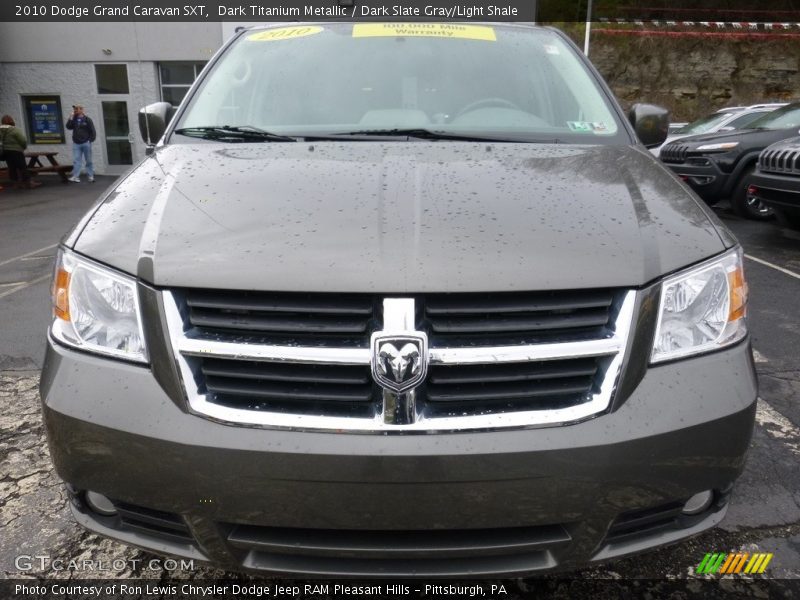 Dark Titanium Metallic / Dark Slate Gray/Light Shale 2010 Dodge Grand Caravan SXT