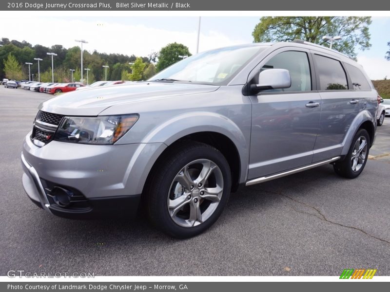 Billet Silver Metallic / Black 2016 Dodge Journey Crossroad Plus