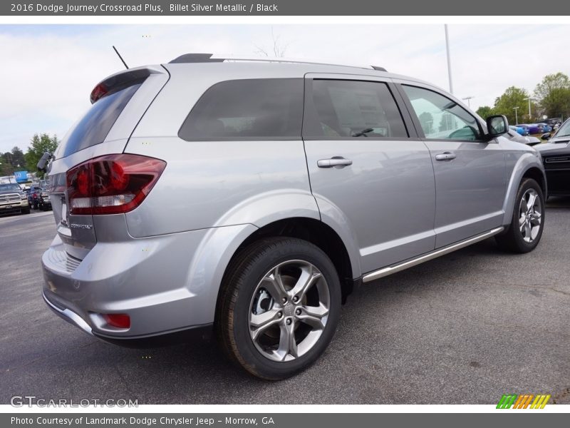 Billet Silver Metallic / Black 2016 Dodge Journey Crossroad Plus