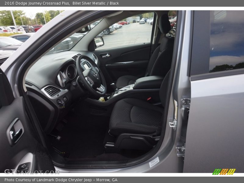 Billet Silver Metallic / Black 2016 Dodge Journey Crossroad Plus