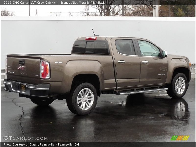 Bronze Alloy Metallic / Jet Black 2016 GMC Canyon SLT Crew Cab 4x4