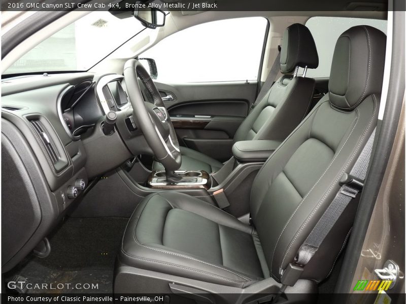 Bronze Alloy Metallic / Jet Black 2016 GMC Canyon SLT Crew Cab 4x4