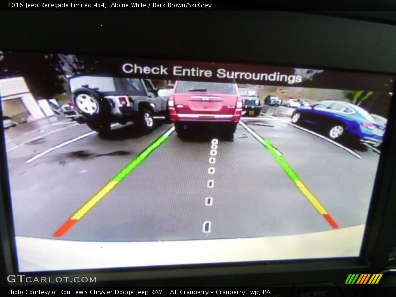 Alpine White / Bark Brown/Ski Grey 2016 Jeep Renegade Limited 4x4