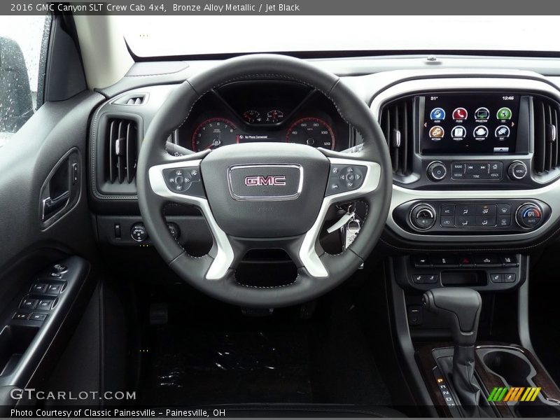 Bronze Alloy Metallic / Jet Black 2016 GMC Canyon SLT Crew Cab 4x4