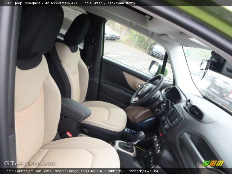 Jungle Green / Black/Sandstorm 2016 Jeep Renegade 75th Anniversary 4x4