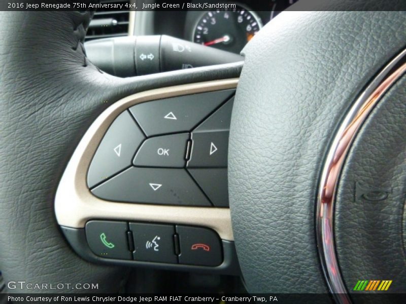 Jungle Green / Black/Sandstorm 2016 Jeep Renegade 75th Anniversary 4x4