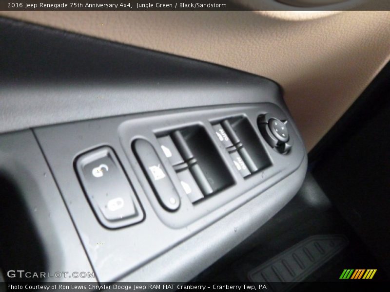 Jungle Green / Black/Sandstorm 2016 Jeep Renegade 75th Anniversary 4x4