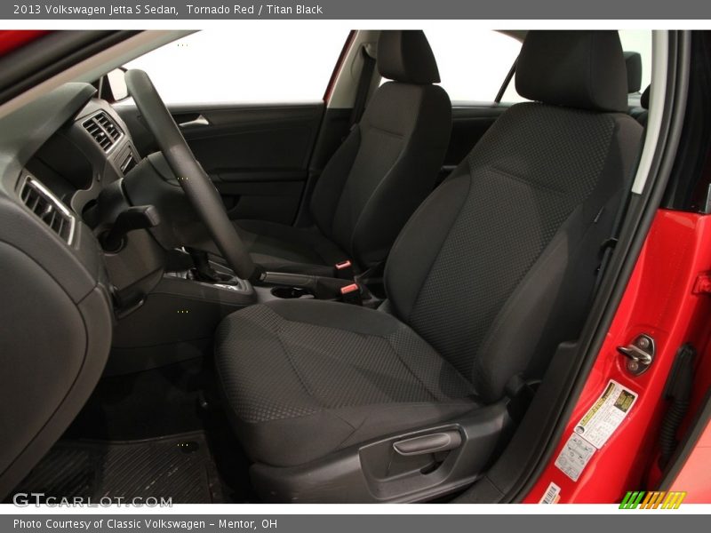Tornado Red / Titan Black 2013 Volkswagen Jetta S Sedan