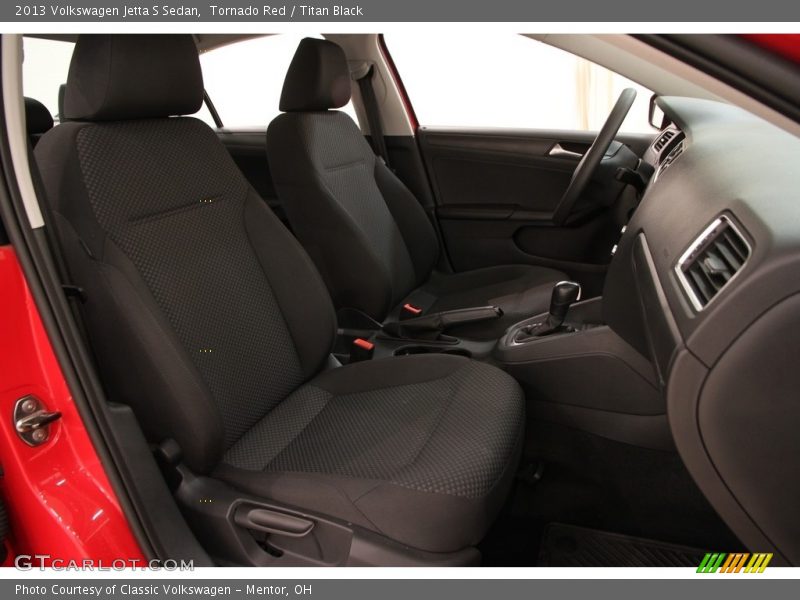Tornado Red / Titan Black 2013 Volkswagen Jetta S Sedan