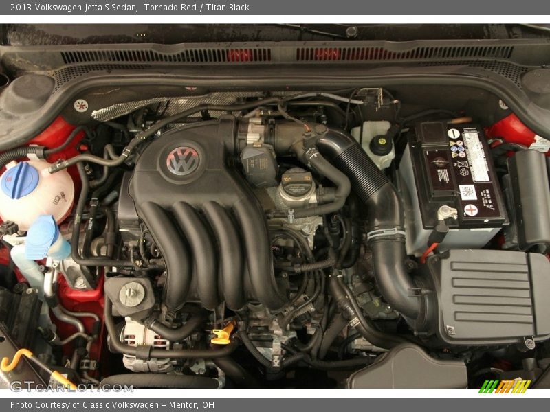 Tornado Red / Titan Black 2013 Volkswagen Jetta S Sedan