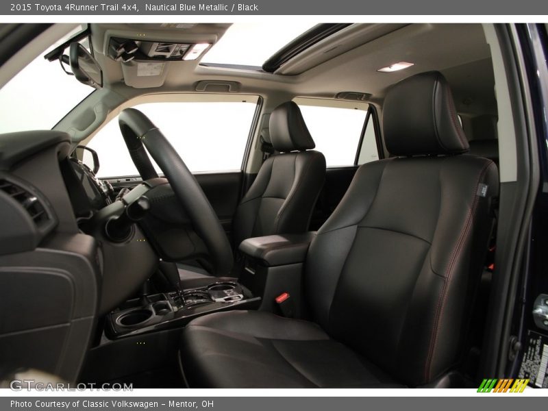 Nautical Blue Metallic / Black 2015 Toyota 4Runner Trail 4x4