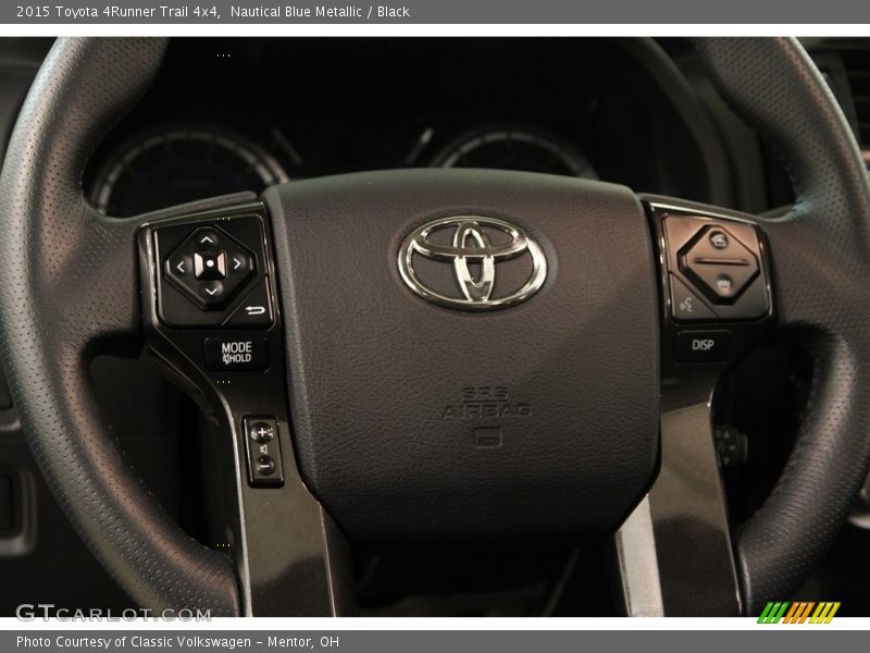 Nautical Blue Metallic / Black 2015 Toyota 4Runner Trail 4x4