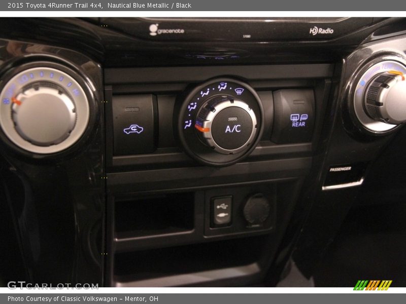 Nautical Blue Metallic / Black 2015 Toyota 4Runner Trail 4x4