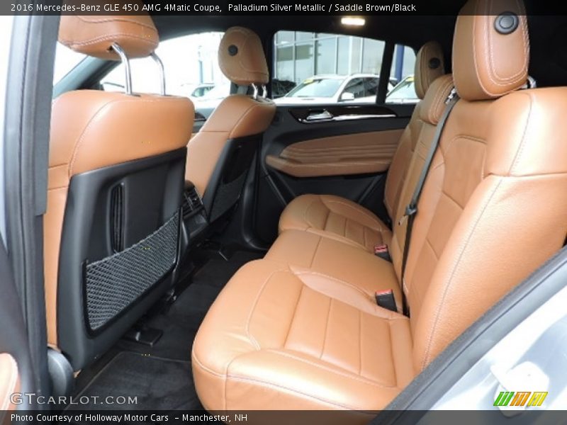 Palladium Silver Metallic / Saddle Brown/Black 2016 Mercedes-Benz GLE 450 AMG 4Matic Coupe