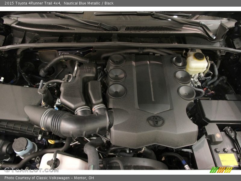 Nautical Blue Metallic / Black 2015 Toyota 4Runner Trail 4x4