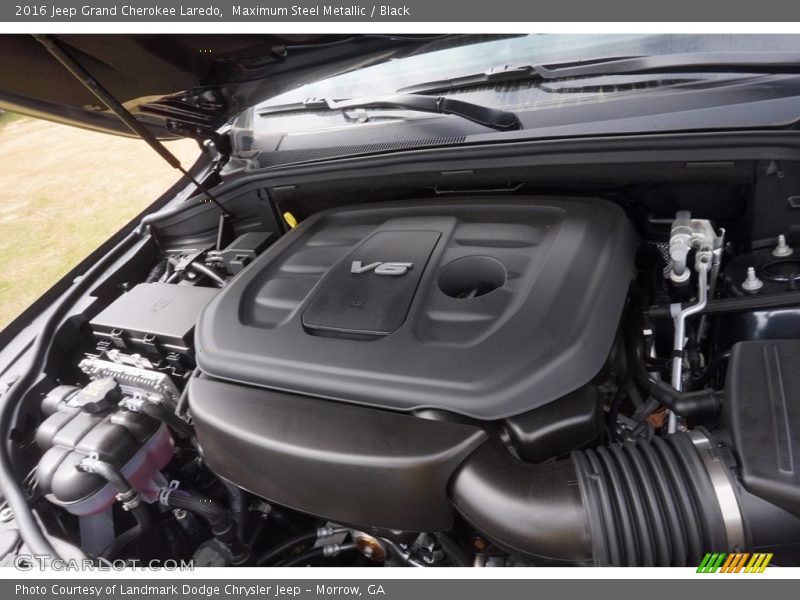 Maximum Steel Metallic / Black 2016 Jeep Grand Cherokee Laredo