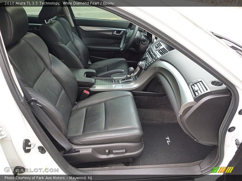 White Diamond Pearl / Ebony 2010 Acura TL 3.5 Technology