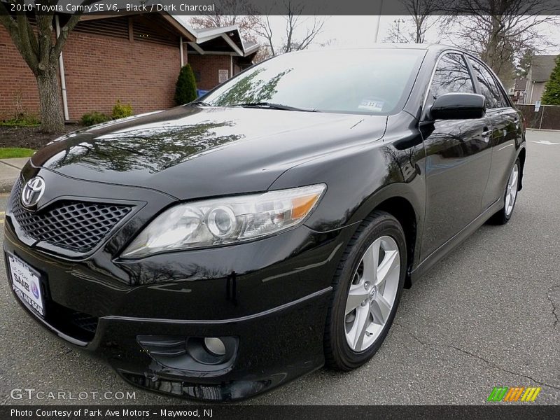 Black / Dark Charcoal 2010 Toyota Camry SE V6