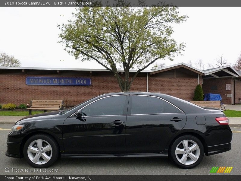Black / Dark Charcoal 2010 Toyota Camry SE V6