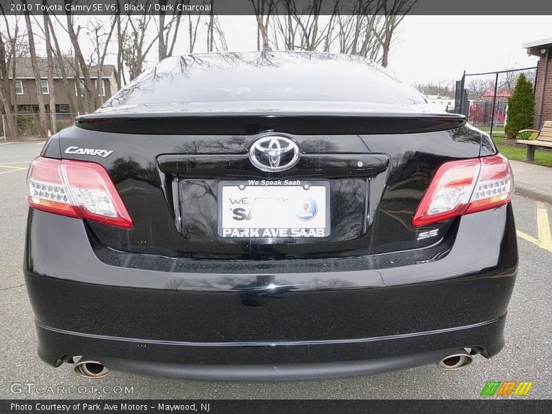 Black / Dark Charcoal 2010 Toyota Camry SE V6