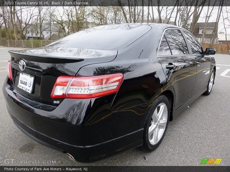 Black / Dark Charcoal 2010 Toyota Camry SE V6