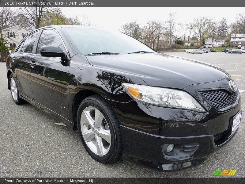Black / Dark Charcoal 2010 Toyota Camry SE V6