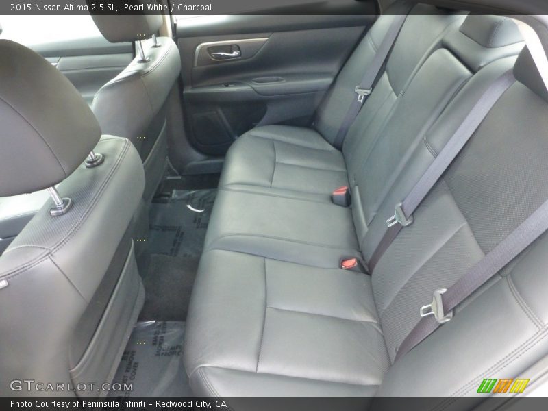 Pearl White / Charcoal 2015 Nissan Altima 2.5 SL