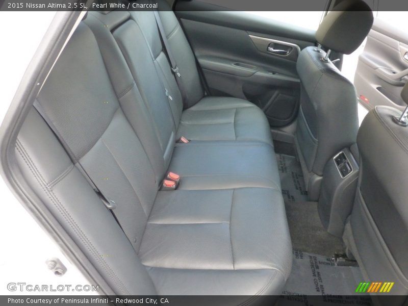 Pearl White / Charcoal 2015 Nissan Altima 2.5 SL