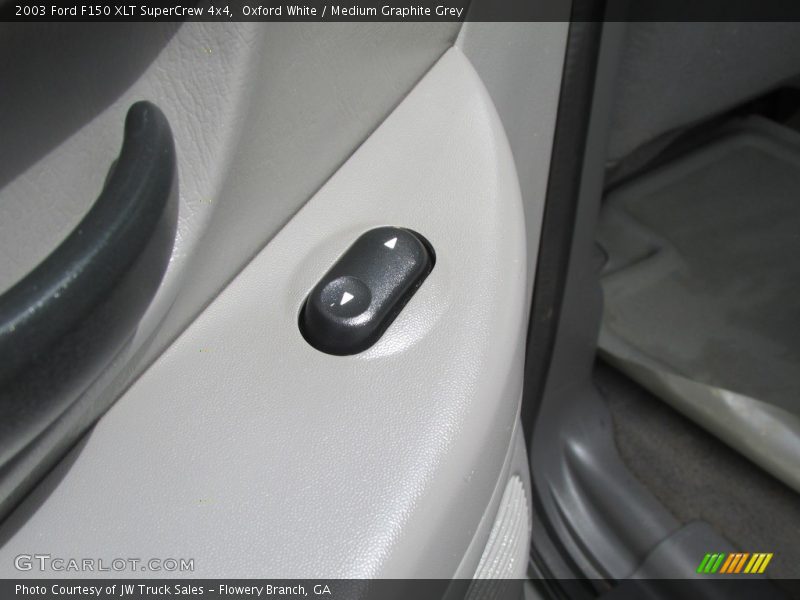 Oxford White / Medium Graphite Grey 2003 Ford F150 XLT SuperCrew 4x4