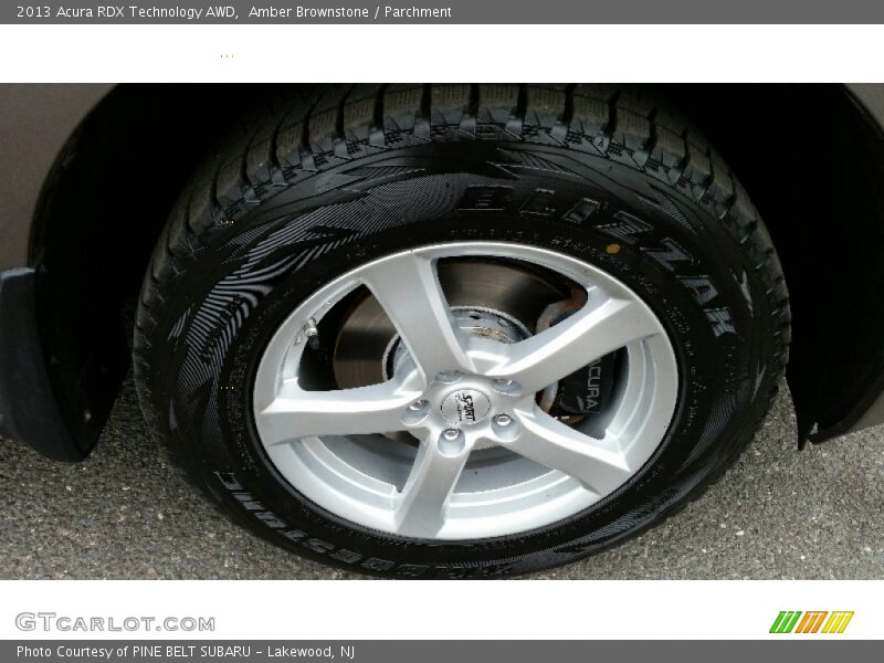 Amber Brownstone / Parchment 2013 Acura RDX Technology AWD