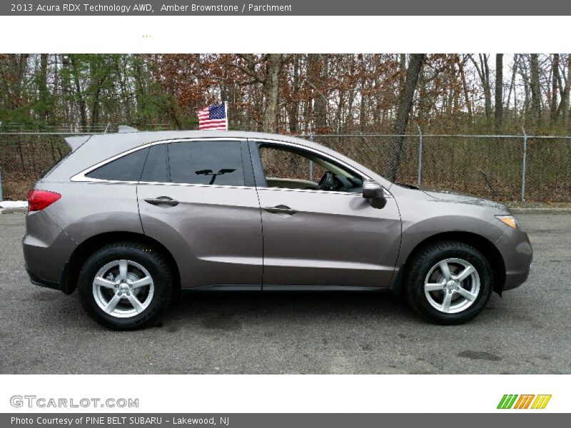 Amber Brownstone / Parchment 2013 Acura RDX Technology AWD