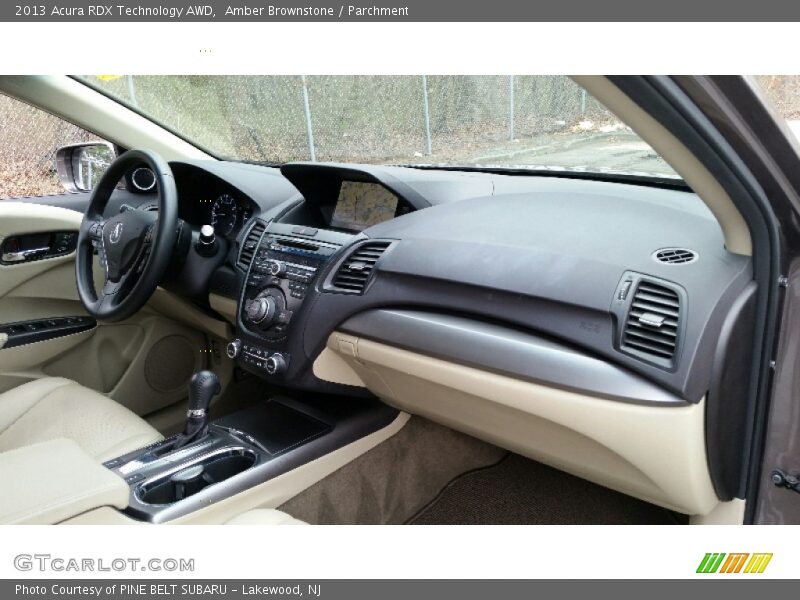 Amber Brownstone / Parchment 2013 Acura RDX Technology AWD