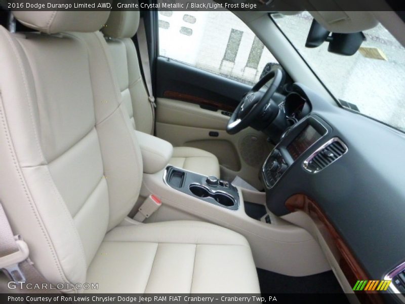 Granite Crystal Metallic / Black/Light Frost Beige 2016 Dodge Durango Limited AWD